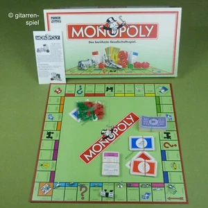 Monopoly - Komplett Top! Für 8 Spieler 10 Metallfiguren DM-Version! Parker ©1992 - Bild 1 von 6