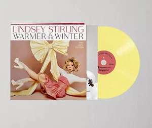 LINDSEY STIRLING & SABRINA CARPENTER - Warmer In The Winter 4" Single IN HAND - Picture 1 of 2
