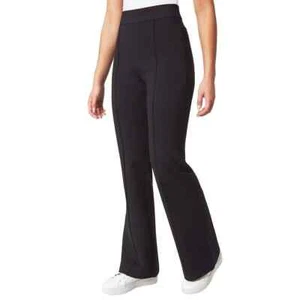 Pantalones negros acampanados de tiro alto Modern Ambition para mujer talla M, XL - Imagen 1 de 5