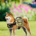 Hundesackrucksack mit Seitentaschen reflektierende Streifen für Wandern Reisen