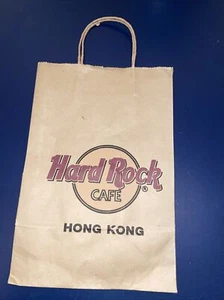 HARD ROCK CAFE 9x13 authentische Ware PAPIERTÜTE Hongkong - Bild 1 von 4