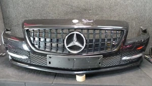 H30-170 * Mercedes R172 SLK W172 Stoßstange Vorne 197 Osidianschwarz Met - Bild 1 von 10