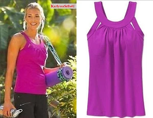 Athleta SECOND GLANCE Tank Top XXS Fushia Sport Bra Yoga Gym Pilates XX-SMALL - Picture 1 of 4