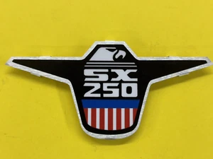 HARLEY AERMACCHI REPRODUCTION SX250 EAGLE NAME PLATE 1975 1976 1978 61189-74P - Picture 1 of 1