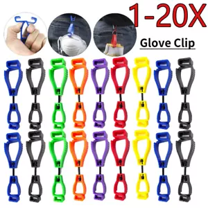 1-20 piezas Guante Clip Colgador Guante de seguridad Guantes Clip Abrazadera de trabajo Herramienta de protección - Imagen 1 de 24