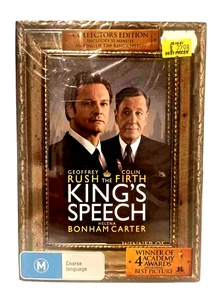 The King's Speech DVD Collectors Edition 2010 Region 4 Brand New Sealed - Picture 1 of 2
