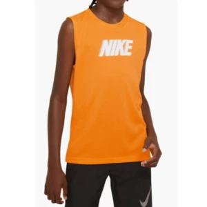New Boys 8-20 Nike Logo Muscle Tank Tee Orange Pick Size MSRP:$30 - Picture 1 of 4