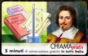 G CHI 770 SCHEDA TELEFONICA NUOVA CHIAMAGRATIS MASTER PERSONAGGI 67 TORRICELLI - Picture 1 of 2