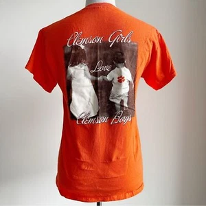 Clemson Tigers T-Shirt Womens Small Shirt NCAA College Football Tailgate Tee - Imagen 1 de 7