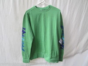 Felpa in pile Volcom Radikal Crew verde nuova vestibilità classica media - Foto 1 di 9