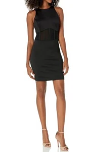 GUESS Womens Black Sleeveless Brenda Dress Size S (4) Bodycon - Picture 1 of 7