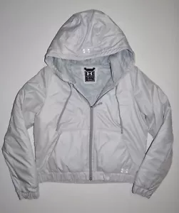 Under Armour Womens ColdGear Reactor Poly Fill Loose Hooded Jacket S $125 - Picture 1 of 4
