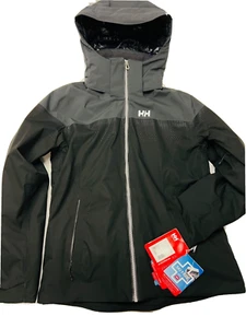 Helly Hansen Motionista Ski Jacket NWT Sz XL Lifaloft Recco Waterproof Black - Picture 1 of 15