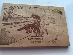 antike Holzpostkarte Andenken Martinsburg WV - Bild 1 von 3