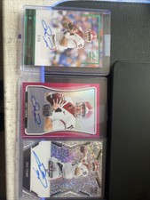 signed Jake Fromm Rookie Cards two cards number of 20