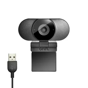 Onn Surf 1440P Webcam with Autofocus & Built-In Microphone - Black (100028731)™ - Picture 1 of 5