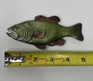 Bergamot Fish Belt Buckle 2003 Vintage Made In USA I-259 w/Bottle Opener - Picture 1 of 4