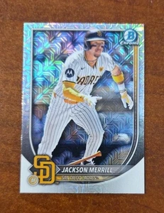 2025 Bowman - Jackson Merrill #64 Chrome Mojo Refractor - Picture 1 of 1