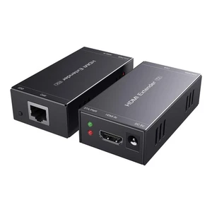 PWAYTEK HDMI Extender 1080p@60Hz, 3D, Over Single Cat5e/Cat6/ - Picture 1 of 7
