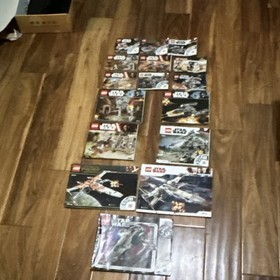 LEGO Star Wars Illustrated Instruction Manuals Lot, Sets 75243, 75218, 75270