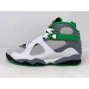 Air Jordan 8 Oregon Ducks White Sneakers PE, Size 12 BNIB SAMPLE - Picture 1 of 8