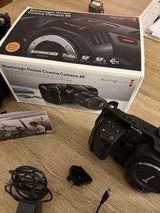 Blackmagic Pocket Cinema Camera 4K Bundle - Picture 1 of 7