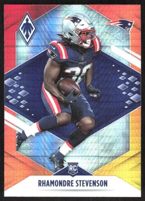 5000I 2021 Panini Phoenix #133 Rhamondre Stevenson Fire Burst - Image 1 of 2