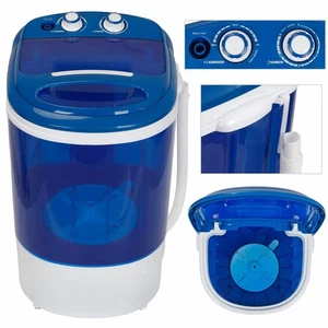 Portable Washing Machine Compact Mini Laundry Washer Idea Drain Pump Hose 9LB - Picture 1 of 21