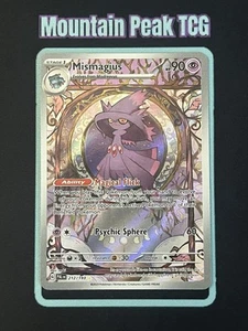 NM Mismagius 212/193 Illustration Rare - Sv02: Paldea Evolved - Pokemon Card - Picture 1 of 2