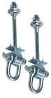 2erSet Schaukelhaken Safety, mit DVerschluß, M12x140 mm, für Holzstärke bis. ...