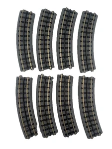 MTH 40-1002 RealTrax O31 gebogenes Gleis massive Schiene 8 Stück - Bild 1 von 7