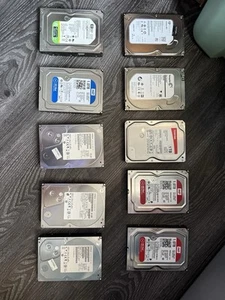 Hard Drive Lot (10) 3.5" - Afbeelding 1 van 1