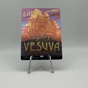 Lámina de la Vesuva Guarida Secreta Enciclopedia MTG casi nueva - Imagen 1 de 2