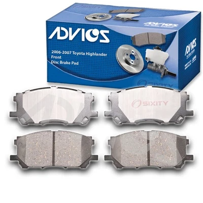 ADVICS Front Disc Brake Pad Set for 2006-2007 Toyota Highlander  - Braking mh - Image 1 of 4