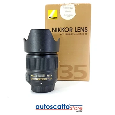 Nikon AF-S Nikkor 35mm f1,8 G ED (58mm) - Immagine 1 di 4