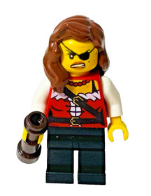 LEGO Pirate Princess Minifigure pi165 70411 PLZ READ