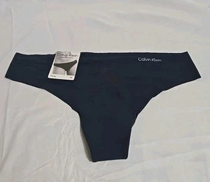 NWT CALVIN KLEIN Invisibles No Show Seamless Thong Panty D3428-461 XS - Picture 1 of 3