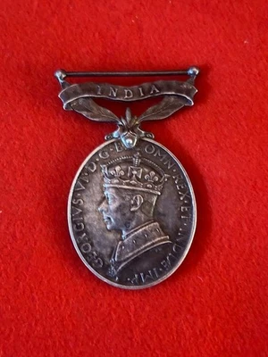 Coorg & Mysore Coy Territorial Efficiency Medal India - Image 1 of 4