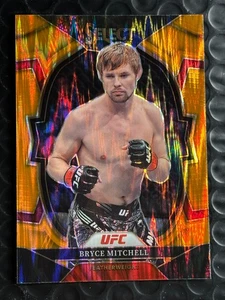 2023 Panini Select UFC Bryce Mitchell Orange Flash Prizm Concourse #70 - Picture 1 of 2