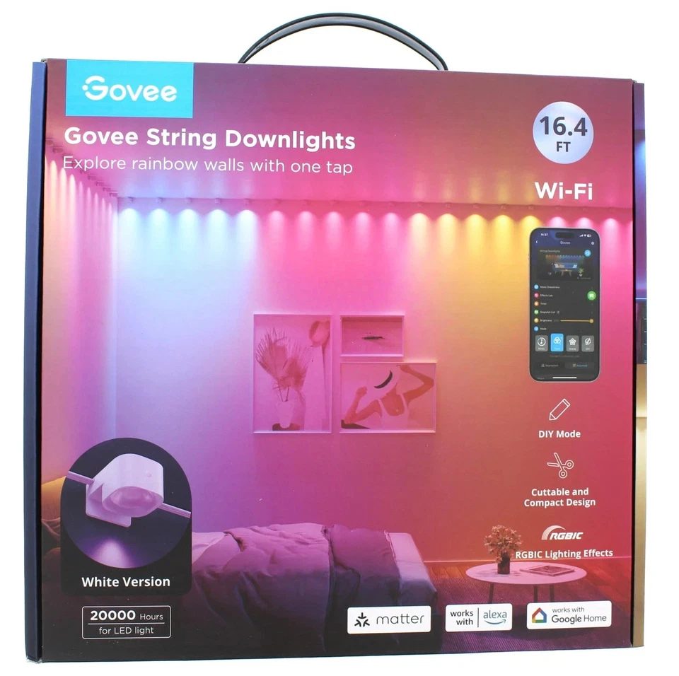 Govee String Downlights Color- Multi-Color