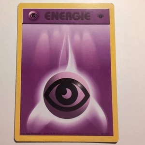 Psycho-Energie - Pokemon TCG Karte - Base Set 1. Edition 101/102, 1999 - Deutsch - Bild 1 von 2