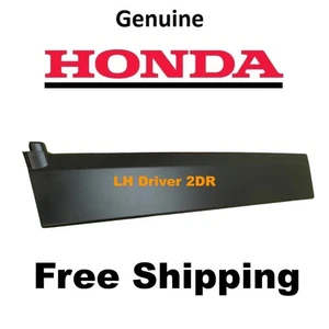 Honda Civic 2014-2015 2 puertas moldura de ventana moldura de vidrio puerta izquierda conductor OEM NUEVO - Imagen 1 de 4