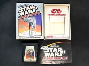 ATARI 2600 CIB VINTAGE 1982 STAR WARS THE EMPIRE STRIKES BACK VIDEO GAME - Picture 1 of 7