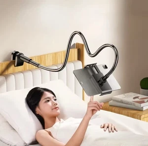 Porta Cellulare Supporto Cellulare Telefono Letto e Tavolo Regolabile a 360° - Foto 1 di 10