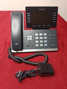 Yealink SIP-T54W Business Telefon mit Netzteil, Headset & Ständer - GETESTET FUNKTIONIERT - Bild 1 von 16