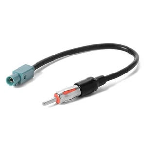 CABLE ADAPTADOR FAKRA ISO PARA ANTENA AUTORADIO AUDI VW SEAT SKODA - Imagen 1 de 2