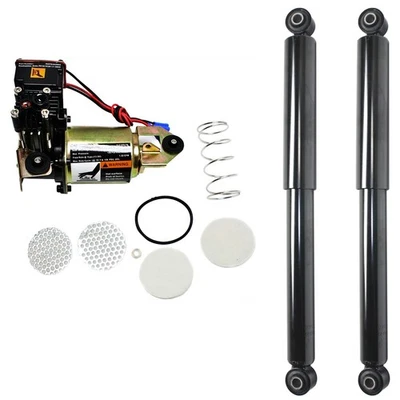 Air Suspension Compressor Rear Driver & Passenger Side for Chevy Suburban Tahoe - Image 1 of 4