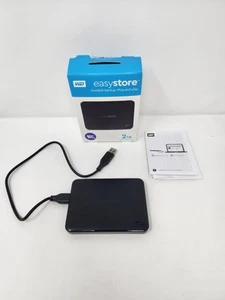 Disco duro externo Western Digital Easystore 2 TB (WDBAJN0020BBK-WESN) - Imagen 1 de 8