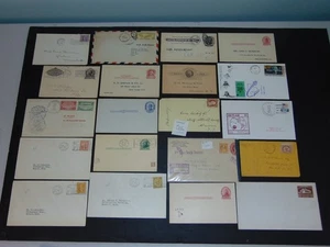 US SAMMLUNG ALTE BRIEFMARKENHÜLLEN 19./ANFANG 20. JAHRHUNDERT UNBEDINGT ANSEHEN - Bild 1 von 7