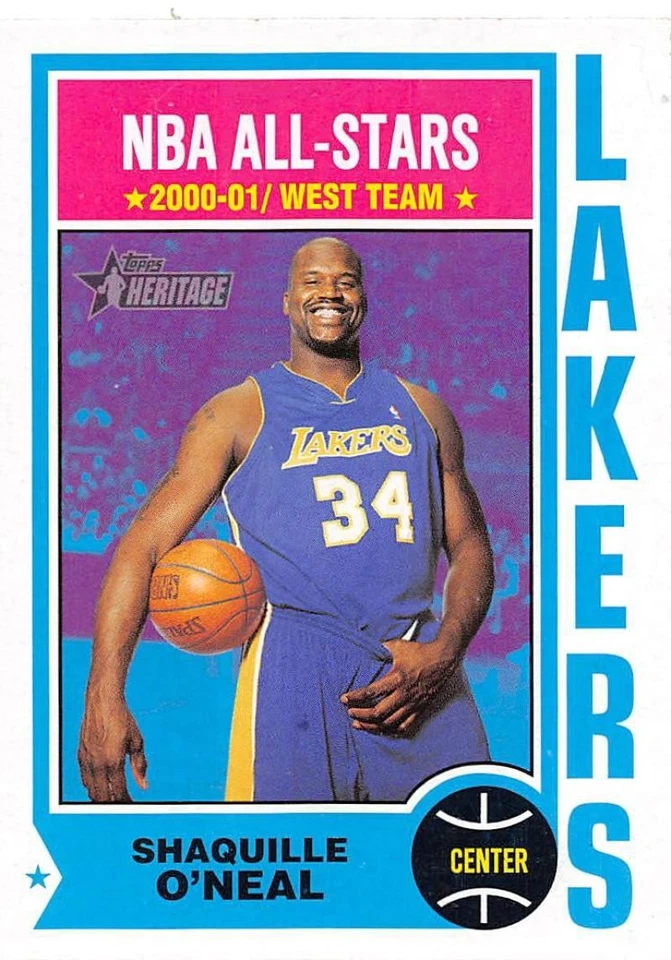 2001-02 Topps Heritage NBA Trading Cards Pick From List (With Rookies) 1-132 - Image 1 of 1